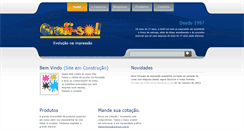 Desktop Screenshot of grafisol.com.br