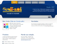 Tablet Screenshot of grafisol.com.br